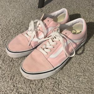 Vans Old Skools Light Pink- Women’s 7.5